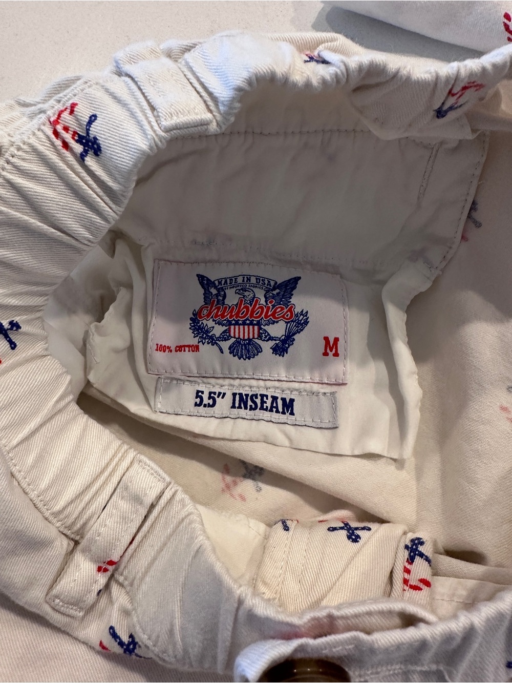 Chubbies Bundle of Men’s Matching Nutter Shirt & Originals Shorts 5.5” - Picture 4 of 9